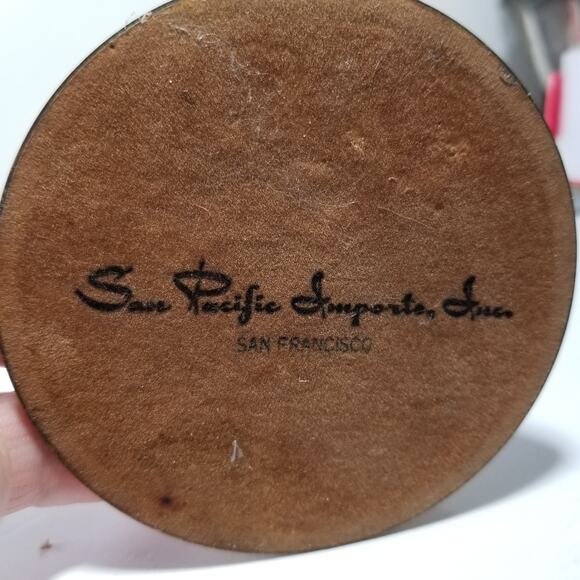 Two vintage brass candle sticks 7 1/4"   (1.1456) - Picture 9 of 10